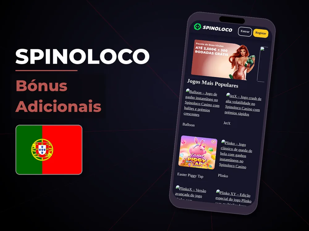 Spinoloco - Bónus Adicionais