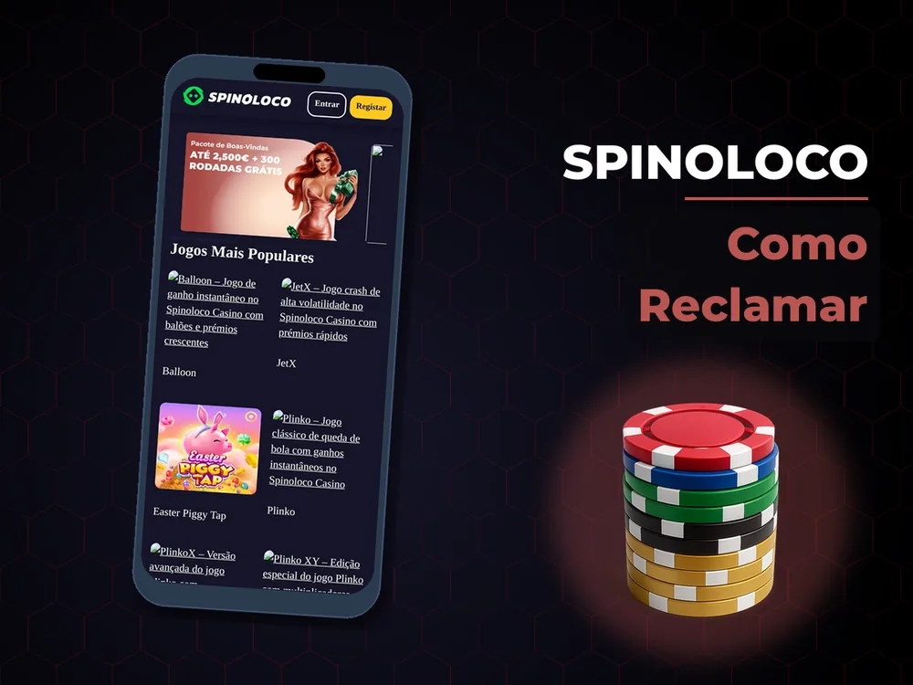 Spinoloco - Como Reclamar