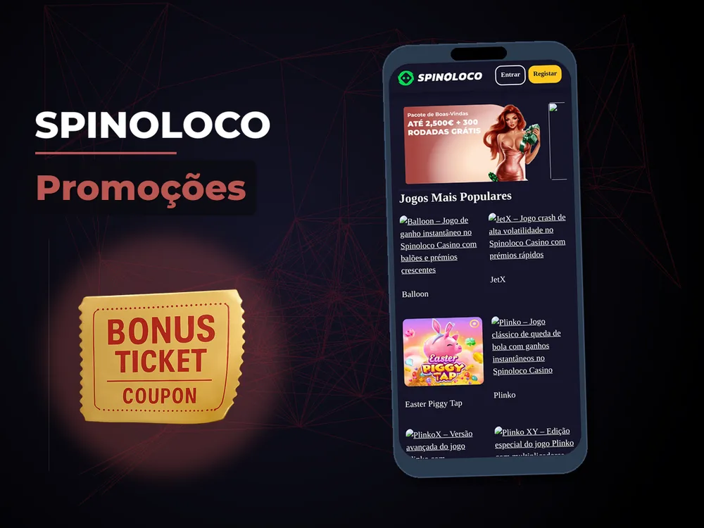 Spinoloco - Promoções