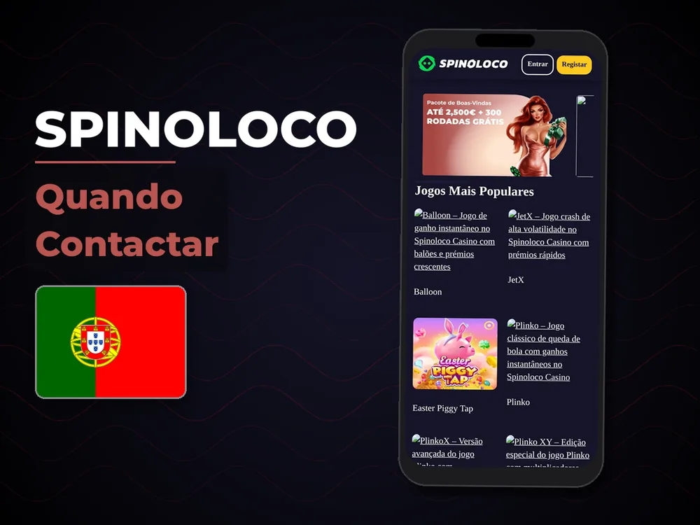Spinoloco - Quando Contactar